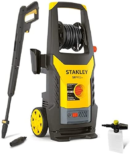 Stanley Hochdruckreiniger SXPW22DSS mit Dual Speed System (2200 W, 160 bar, 460 l/h) Gelb/Schwarz von Stanley