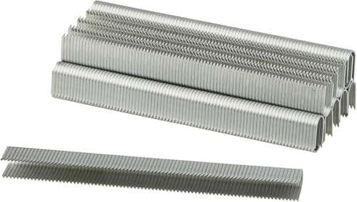 Stanley Kabelklammern CT100 (12 mm, Gebogene Klammern für Stanley Kabeltacker, rostbeständig, 1000 Stück) 1-CT108T von Stanley