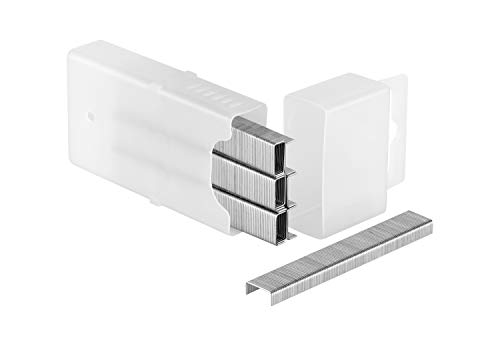 Stanley Klammern Typ A (4 mm, Klammern aus Runddraht für Elektro- und Handtacker Typ A) 1000 Stück, 1-TRA202T von Stanley