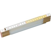 Stanley Maßstab Holz Weiß 2m/17mm Stanley Maßstab Holz Weiß 2m/17mm von Stanley