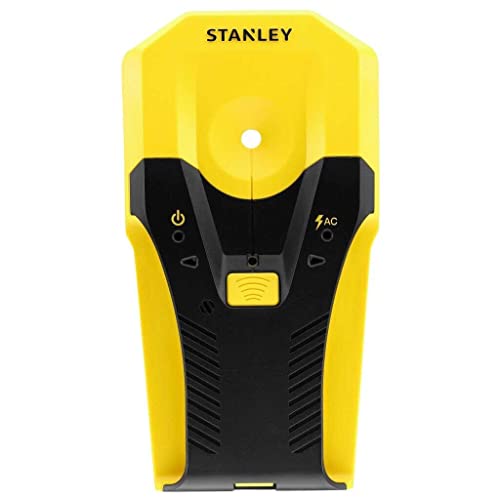 Stanley Materialdetektor S2 STHT77588-0 (für die Ortung von Holz, Metall und Wechselstrom, für eine Vielzahl von Anwendungen wie TV-Montage, Aufhängen von Regalen und Materialortung) von Stanley