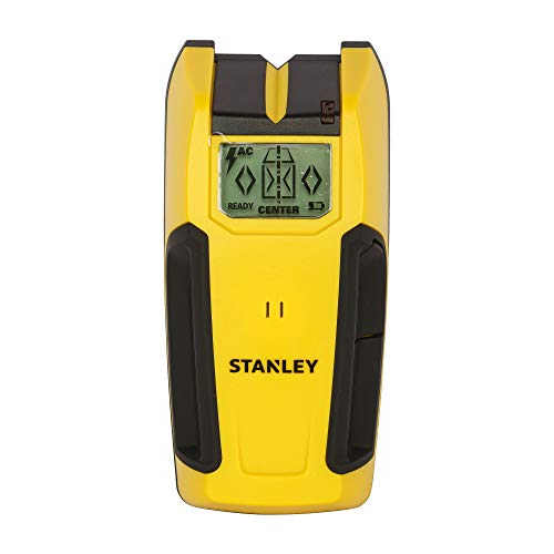 Stanley Materialdetektor S200 (für Holzbalken/Metallträger in 19 mm Tiefe, audiovisuelle Ortung, LCD-Display) STHT0-77406 von Stanley