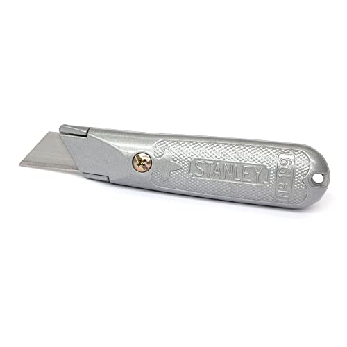 Stanley Messer 199 E 1-10-199 (mit feststehender Klinge, 140 mm Länge, robustes Gehäuse aus Zinkdruckguss, mit patentierter InterLock-Verbindung, Ersatzklingen im Griff verstaubar) Stanley Messer 199 E 1-10-199 (mit feststehender Klinge, 140 mm Länge, robustes Gehäuse aus Zinkdruckguss, mit patentierter InterLock-Verbindung, Ersatzklingen im Griff verstaubar) von Stanley