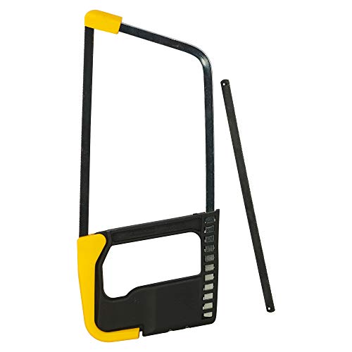 Stanley Metallbügelsäge ZollJunior (Zoll mit Pistolengriff, 150 mm Klingenlänge, 80 mm Bügelhöhe, Stahlrahmen, Spannhebel) 0-15-218 Stanley Metallbügelsäge ZollJunior (Zoll mit Pistolengriff, 150 mm Klingenlänge, 80 mm Bügelhöhe, Stahlrahmen, Spannhebel) 0-15-218 von Stanley