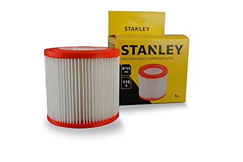 Stanley Patronenfilter mit hohem Abscheidegrad für Nass- und Trockensauger von Stanley