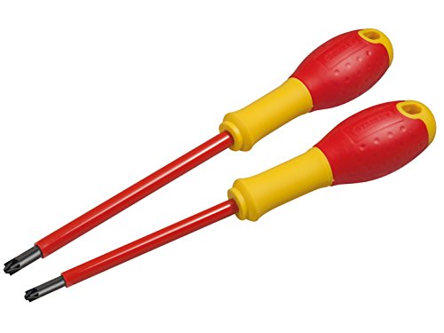 Stanley Borneo Schraubendreher-Set FMHT0-62649 (langlebig, mit veredelter Spitze für sicheren Halt, isolierte Klinge, einzeln bis 10.000 Volt getestet, inkl. PZ1 x 100mm & PZ2 x 125 mm) Stanley Borneo Schraubendreher-Set FMHT0-62649 (langlebig, mit veredelter Spitze für sicheren Halt, isolierte Klinge, einzeln bis 10.000 Volt getestet, inkl. PZ1 x 100mm & PZ2 x 125 mm) von FatMax