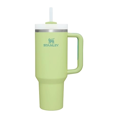 STANLEY Quencher H2.0 FlowState vakuumisolierter Edelstahlbecher mit Deckel und Strohhalm f r Wasser, Eistee oder Kaffee, Smoothie und mehr, 1,1 l von STANLEY