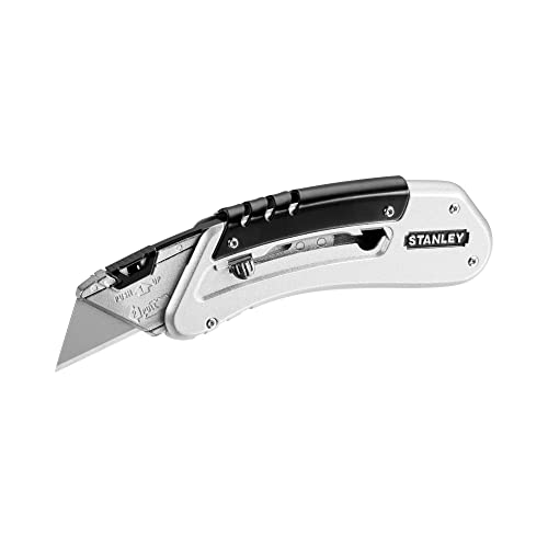Stanley Sportmesser Quickslide 0-10-810 (145 mm Länge, kompaktes Messer für Beruf & Freizeit, Metallkorpus für maximale Kraftübertragung, Klingenwechsel ohne Werkzeug, mit Gürtelclip) Stanley Sportmesser Quickslide 0-10-810 (145 mm Länge, kompaktes Messer für Beruf & Freizeit, Metallkorpus für maximale Kraftübertragung, Klingenwechsel ohne Werkzeug, mit Gürtelclip) von Stanley