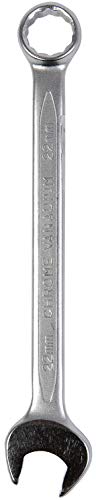 Stanley Ring-Maulschlüssel (22 mm, Chrom-Vanadium Stahl, zwölfkantiger Kopf, Maxi Drive Plus, verchromt) 4-87-082 von Stanley