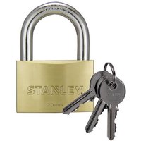 STANLEY S742-034 Vorhängeschloss 70mm Schlüsselschloss von Stanley