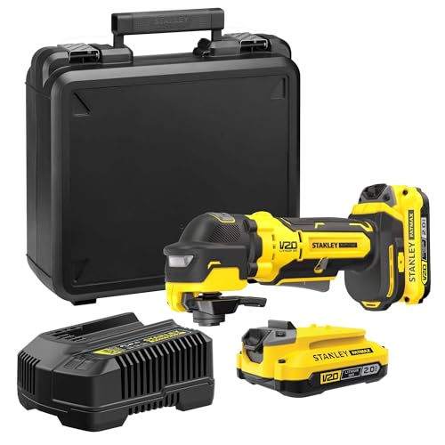 Stanley SFMCE510D2K FATMAX® V20 Akku Multitool Brushless 18V 2.0Ah im Koffer von Stanley