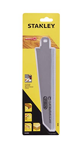 Stanley Schleifband für Bandschleifer (75 x 457 mm, extra grobe Körnung K40, passend für Black+Decker Bandschleifer KA85, KA85EK, KA86, 3 Stück) STA33091 von Stanley