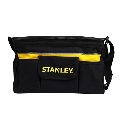 Stanley Werkzeugtasche mit Tragegurt STST1-73615 (mit 3 Fronttaschen, ideal für Elektro- & Handwerkzeuge, Akkus & Zubehör) Stanley Werkzeugtasche mit Tragegurt STST1-73615 (mit 3 Fronttaschen, ideal für Elektro- & Handwerkzeuge, Akkus & Zubehör) von Stanley