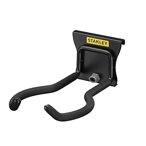 Stanley STST82609-1 Trackwalls Haken für Elektrowerkzeuge (passenden zum Stanley Trackwalls Schienensystem, ideal für Elektrowerkzeug, Gartengeräte, Bootsmotoren, bis 22.5 kg belastbar) von Stanley