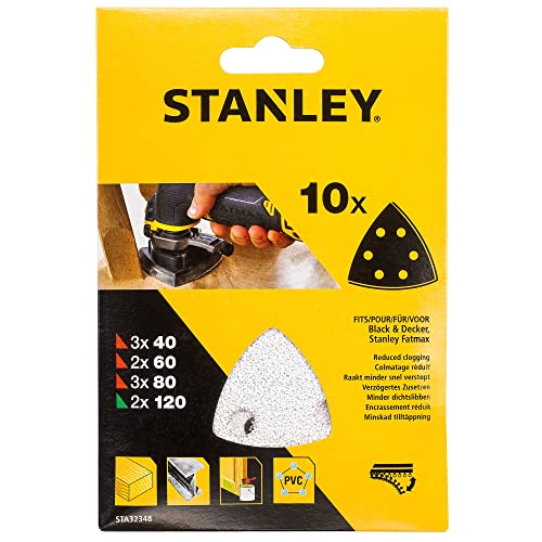 Stanley Schleifpapiersortiment 10-teilig, STA32348-XJ von Stanley