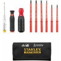 Stanley Schraubendreher-Set Multi-Bit 1000V von Stanley