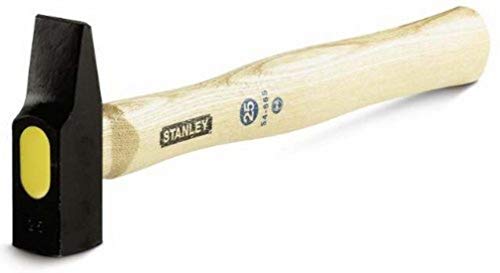 Stanley Schreinerhammer mit Holzstiel (französische Form, 250 g Kopfgewicht, 25 mm Kopfabmessung) 1-54-665 von Stanley