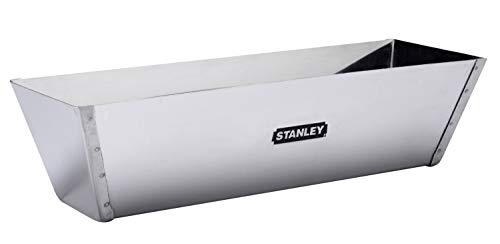 Stanley Spachtelkasten aus rostfreiem Stahl (305 mm Länge, angeschrägte Form, widerstandsfähig) STHT0-05867 von Stanley