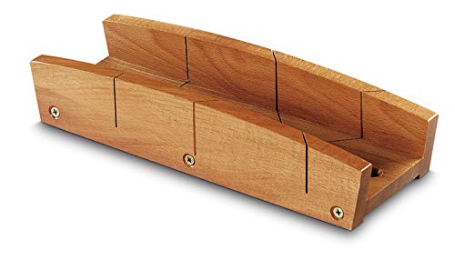 Stanley Gehrungslade Holz (Standard) (250 mm Länge, 40 mm maximale Höhe, 62 mm maximale Breite, 45/90° Winkel) 1-19-190 von Stanley