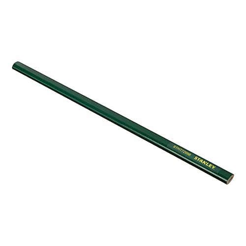 Stanley Stht1-72998 Bleistifte mit harter Mine, Grün, 300 mm, 1 Einheit (Packung mit 1) von Stanley