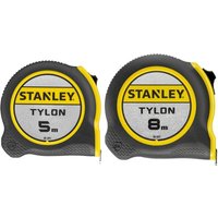 Stanley - Taschenrollbandmaß-Set Tylon 5 m + 8 m im Doppelpüack Stanley - Taschenrollbandmaß-Set Tylon 5 m + 8 m im Doppelpüack von Stanley