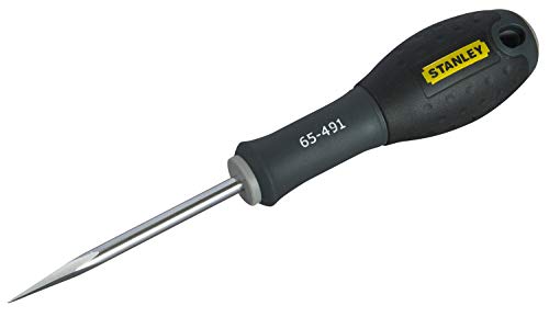 Stanley Spitze flache Ahle (Kunststoff, spitze Spitze) schwarz/grau Stanley Spitze flache Ahle (Kunststoff, spitze Spitze) schwarz/grau von Stanley
