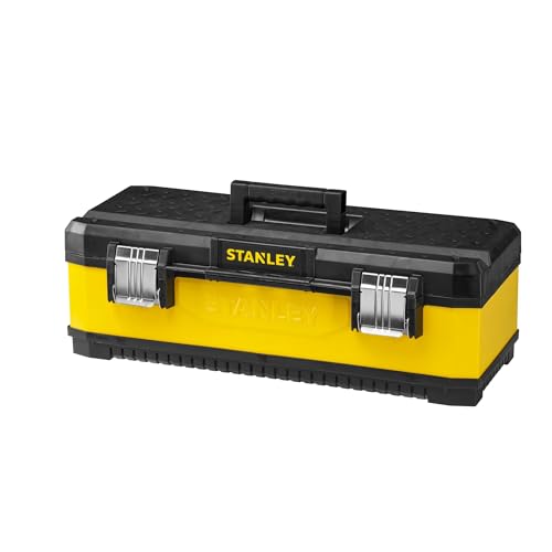 Stanley Werkzeugbox Metall-Kunststoff (66,2x29,3x22,2, Trage, Aussparung, Bi-Material Griff rostfreie Schließen) 1-95-614 Stanley Werkzeugbox Metall-Kunststoff (66,2x29,3x22,2, Trage, Aussparung, Bi-Material Griff rostfreie Schließen) 1-95-614 von Stanley
