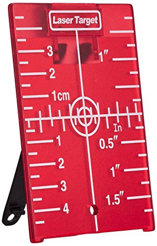 Stanley Laser Zielscheibe 1-77-170 – Laser Zieltafel mit Reflektoren - für eine Verbesserung der Laser-Sichtbarkeit – Ideal als Ergänzung zu Laser Distanzmessgeräten von Stanley