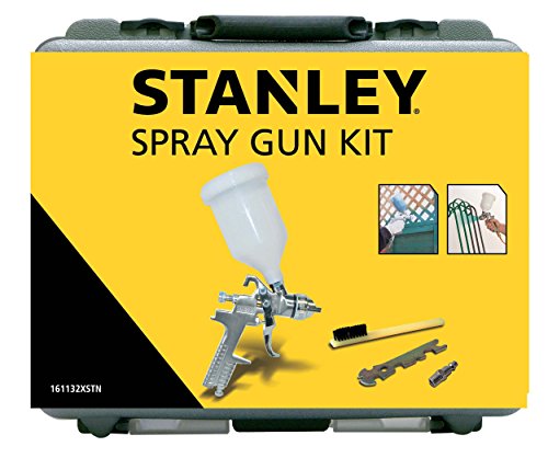 Stanley Zubehör für Luftkompressoren Spray Gun Kit nylon, 161132XSTN von Stanley