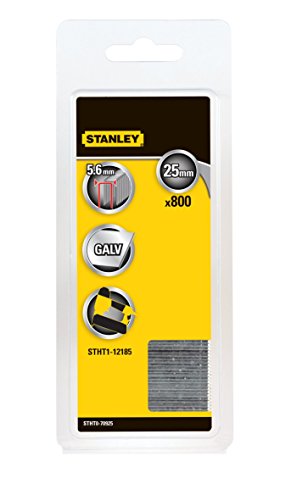 Stanley stht 0-70925 Agrafe groß, 25 mm 800 Stück, für Reifen von Stanley