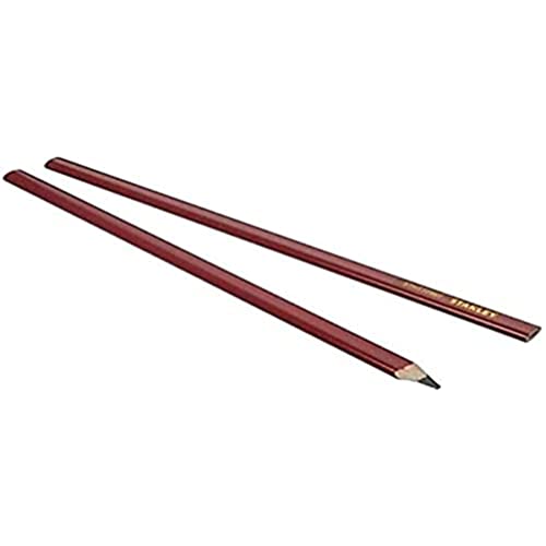 Crayon de maçon STANLEY corps rouge - 30 cm - 2 pièces - STHT0-72997 von Stanley