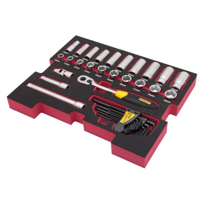 TSTAK Einlage FatMax 10-teilig Ringmaulschlüssel-Set von Stanley