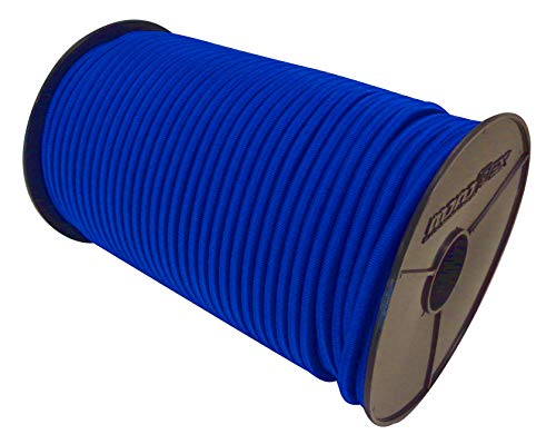 Expanderseil 10mm Gummiseil Gummikordel Expanderseil 10m - 100m für Plane LKW Netze Zelte Abdeckungen (15 m, Blau) von Stanleys Seil Shop