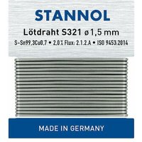 Stannol - Bastlerlot Wickel S321 1,5mm 14g, Sn99Cu1 von Stannol
