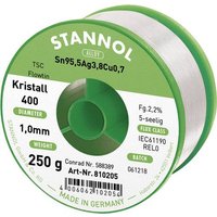 Stannol Ecology TS Lötzinn, bleifrei Spule Sn95,5Ag3,8Cu0,7 REL0 250g 1mm Stannol Ecology TS Lötzinn, bleifrei Spule Sn95,5Ag3,8Cu0,7 REL0 250g 1mm von Stannol