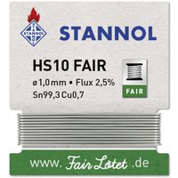 HS10-Fair Lötzinn Wickel Sn99,3Cu0,7 ROM1 5 g 1 mm - Stannol von Stannol