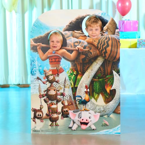 Star Cutouts Ltd Karton-Aufsteller Moana Child, Pappe, Mehrfarbig, 131 x 95 x 131 cm von STAR CUTOUTS