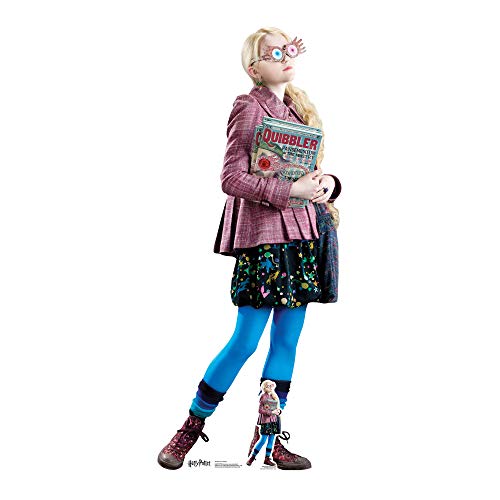 Star Cutouts Ltd Offizieller Pappaufsteller aus den Harry Potter Büchern, Pappe, Luna Lovegood, 156 x 64 x 156 cm von STAR CUTOUTS