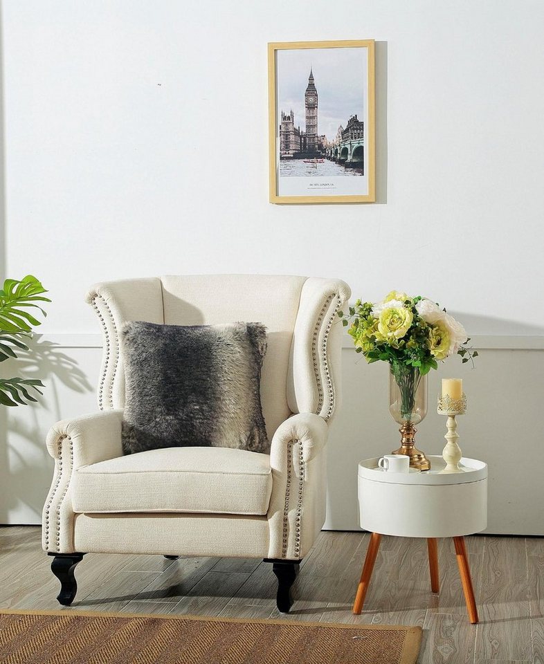 Star Home Textil Dekokissen Schakal, aus besonders weichem Fellimitat von Star Home Textil
