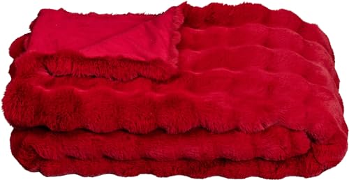 Star Home Webpelz Kuscheldecke Cosy rot von Star Home