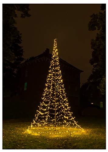 Star-Max Galaxy Led Tannenbaum 800 cm zum Aufhängen am Fahnenmast von Star-Max