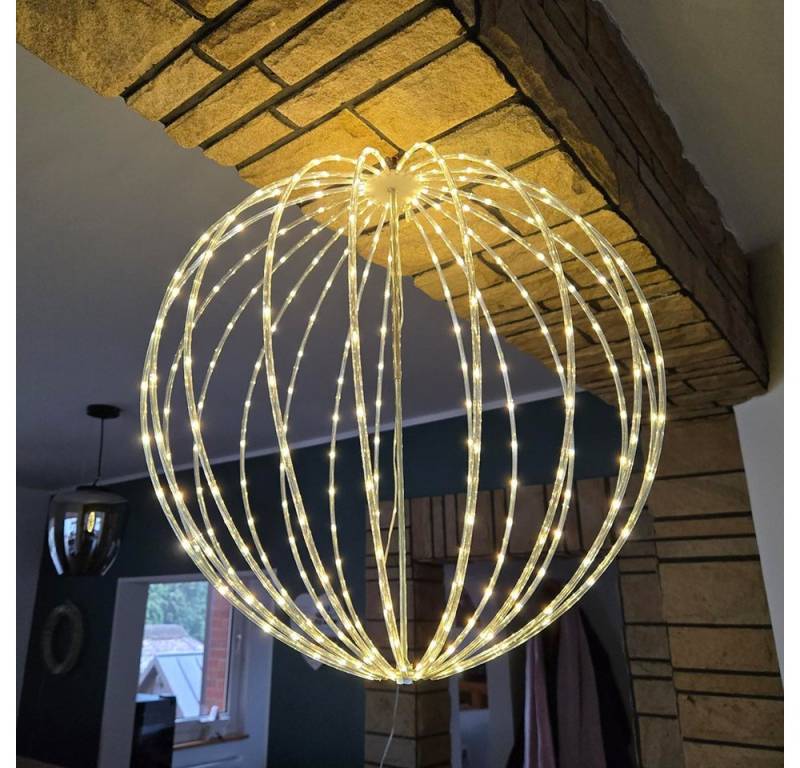 Star-Max Dekohänger 36386 LED-Kugelleuchte 50cm 295er warmweiß Teleskopmechanismus Timer Star-Max Dekohänger 36386 LED-Kugelleuchte 50cm 295er warmweiß Teleskopmechanismus Timer von Star-Max
