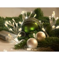 LED Batterielichterkette, 80 warmweiße LEDs von Star-Max