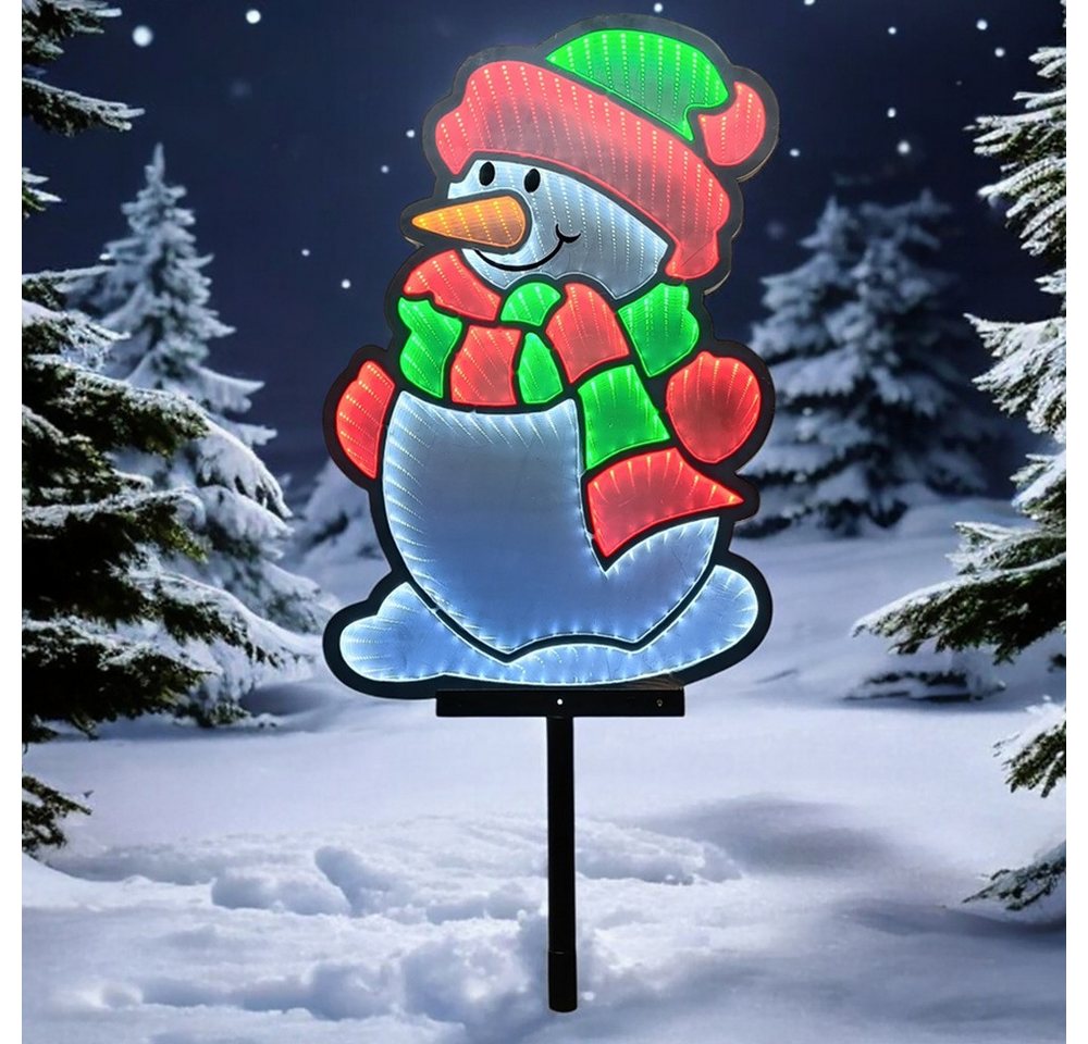 Star-Max LED Dekofigur 36348 LED-Schneemann IP44 Infinity Effekt 318 SMD LED 40+50cm Erdspieß Star-Max LED Dekofigur 36348 LED-Schneemann IP44 Infinity Effekt 318 SMD LED 40+50cm Erdspieß von Star-Max