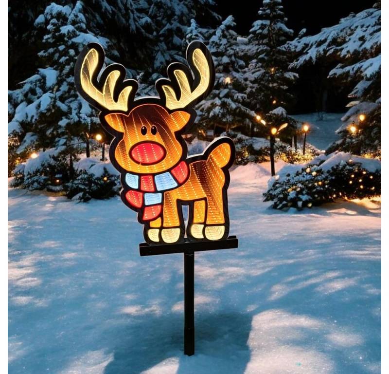 Star-Max LED Dekofigur 36352 LED-Rentier IP44 Infinity Effekt 222 SMD LED 40+50cm Erdspieß Star-Max LED Dekofigur 36352 LED-Rentier IP44 Infinity Effekt 222 SMD LED 40+50cm Erdspieß von Star-Max