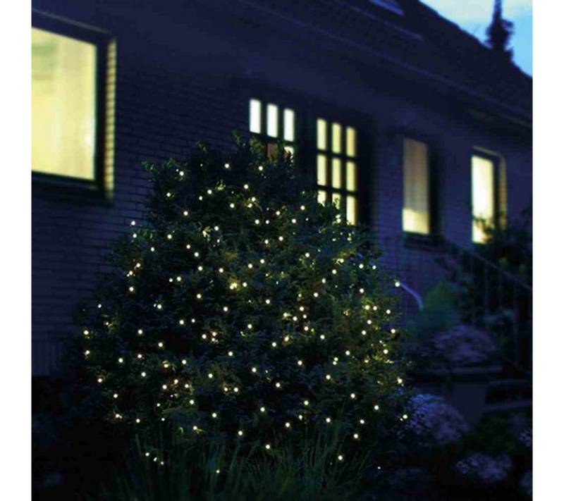 Star-Max LED Dekolicht LED Lichternetz 2x2 m 160 LED Lichtnetz 2 x 2 m warmweiß innen außen von Star-Max