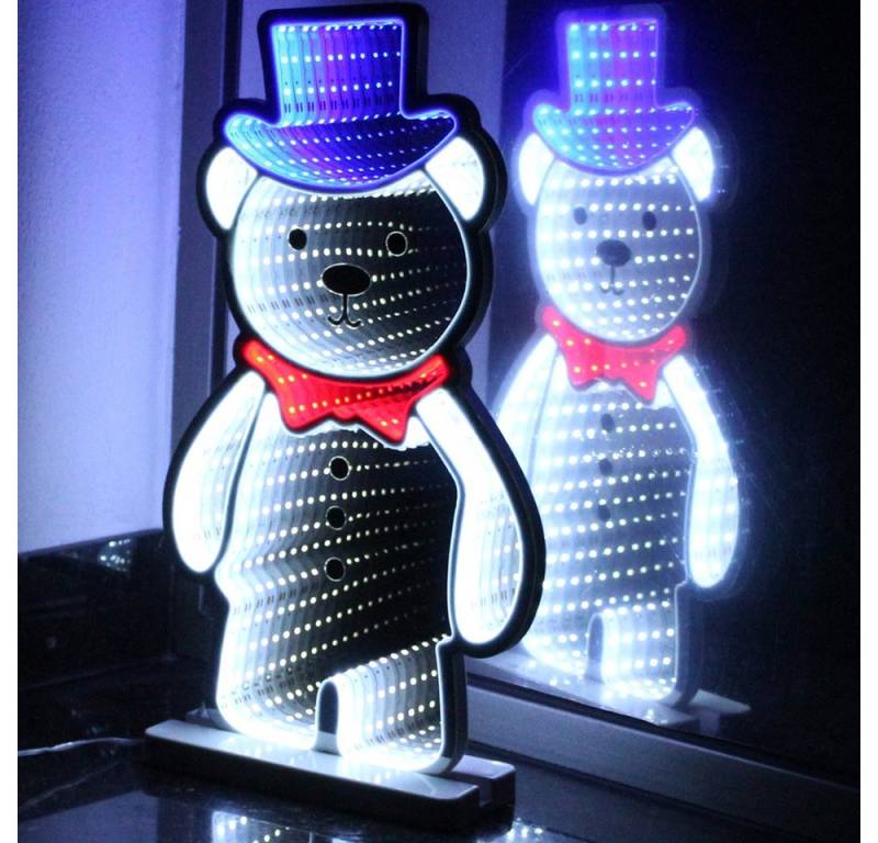 Star-Max LED Fensterbild 36409 LED-Bär mit Infinity Effekt 153 SMD LED innen IP20 36x8x48cm Star-Max LED Fensterbild 36409 LED-Bär mit Infinity Effekt 153 SMD LED innen IP20 36x8x48cm von Star-Max