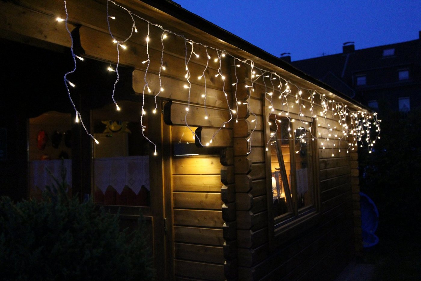 Star-Max LED-Lichterkette Weihnachtsdeko aussen, 240-flammig, mit Memoryfunktion von Star-Max