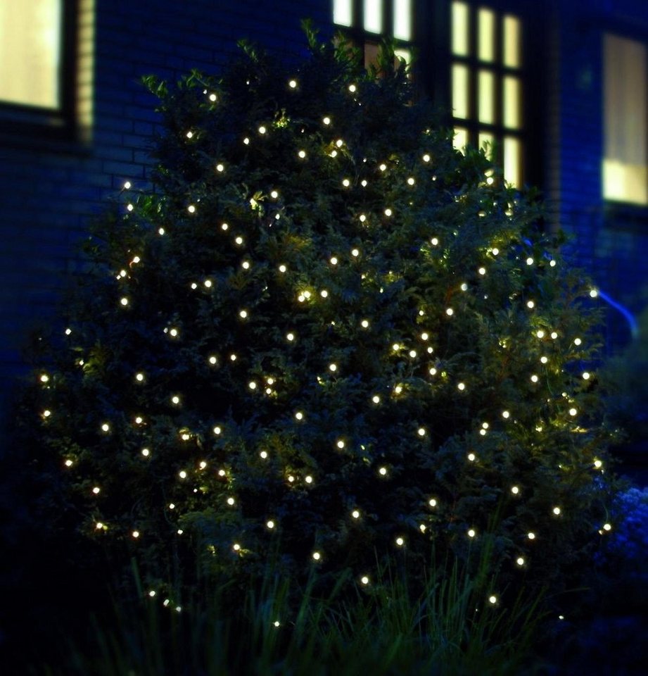 Star-Max LED-Lichternetz Weihnachtsdeko aussen, mit Timer-/Zeitschaltfunktion, 6 Stunden von Star-Max