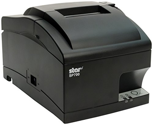 Star Micronics SP700 SP742 4,7 Zeichen pro Sekunde Matrixdrucker - Punktmatrixdrucker (4,7 Zeichen pro Sekunde, 4 mm, 9 Pins, 76-58 mm, 0,065-0,085 mm, 8,5 cm) von Star Micronics